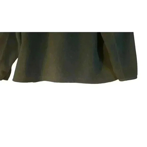 St. Johns Bay Fleece Jacket Mens Size L Full Zip Coat Black Outdoors Gorpcore - Picture 3 of 16